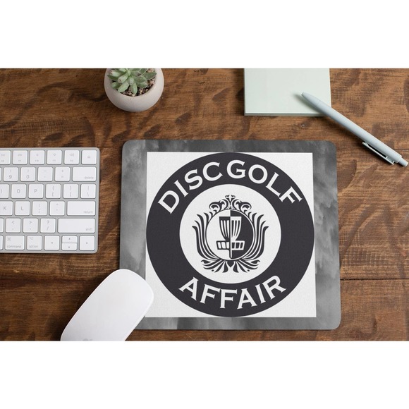 Disc Golf Affair Logo Mouse Pad Gaming Desk Mat Custom Gift - Picture 2 of 3